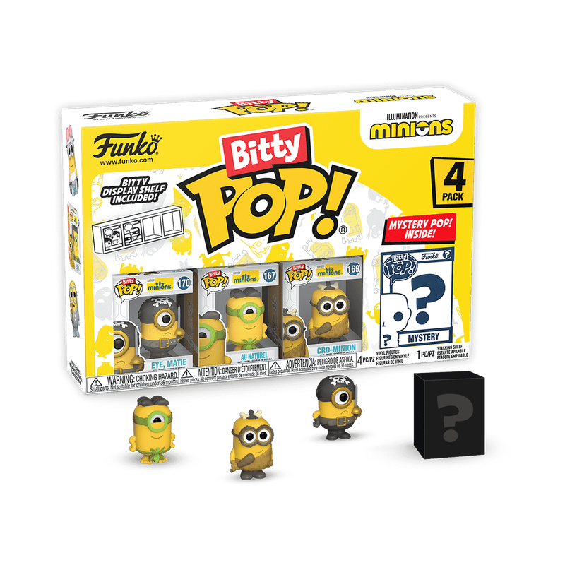 FUNKO BITTY POP: Minions Eye Matie 4pk